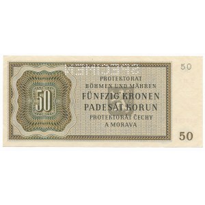 Protektorat Czech i Moraw, 50 Korun 1944 Specimen