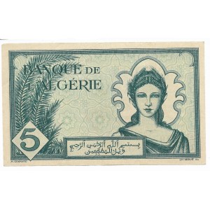 Algieria, 5 franków 1942