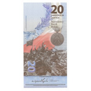 20 złotych 2020, Bitwa Warszawska 1920 - Józef Piłsudski