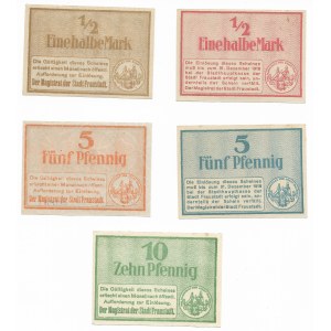 Wschowa (Fraustadt), set of 5 pieces