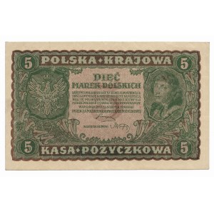 5 marek polskich 1919, II seria DL