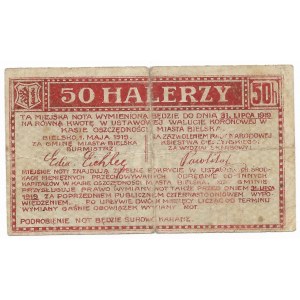 Bielsko (Bielitz), 50 halerzy 1920