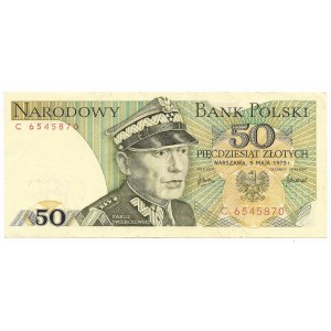 50 złotych 1975, seria C