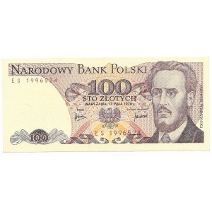 100 złotych 1976, seria ES