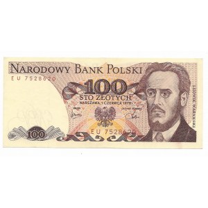 100 złotych 1979, seria EU
