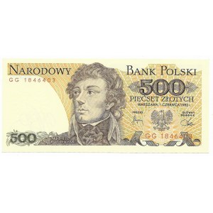 500 złotych 1982, seria GG