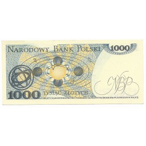 1,000 zloty 1982, DW series