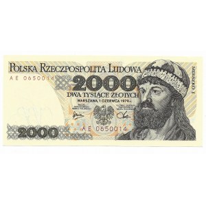 2.000 złotych 1979, seria AE