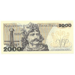 2,000 zloty 1979, AL series
