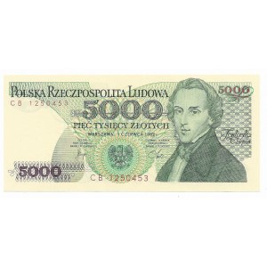 5.000 złotych 1982, seria CB