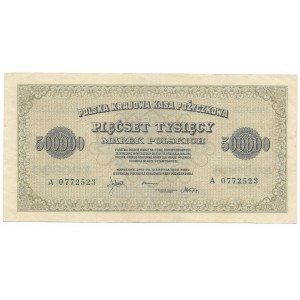 500.000 marek polskich 1923, seria A