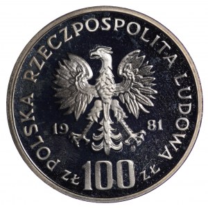100 złotych 1981, Ochrona Środowiska - Koń