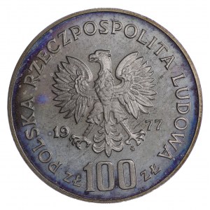 100 złotych 1977, Ochrona Środowiska - Żubr