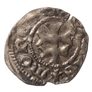 Węgry, Maria Andegaweńska (1382-1395), denar lilie