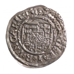Węgry, Władysław II , Denar Kremnica 1509 KG - piękny menniczy egzemplarz