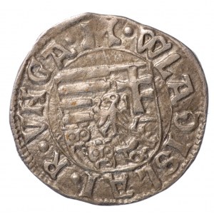 Hungary, Ladislaus II (1490-1516) denarius, K-h