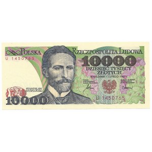 10.000 złotych 1987, seria U