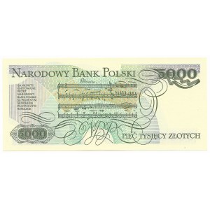 5,000 zloty 1982, AT series
