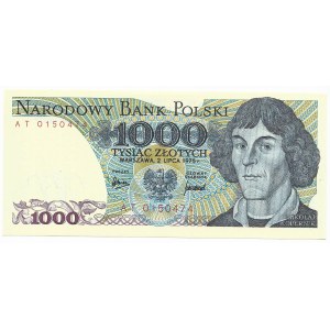 1.000 złotych 1975, seria AT
