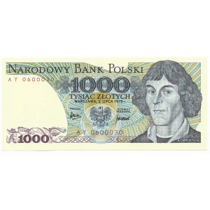 1.000 złotych 1975, seria AY
