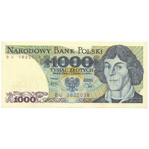 1.000 złotych 1979, seria BU