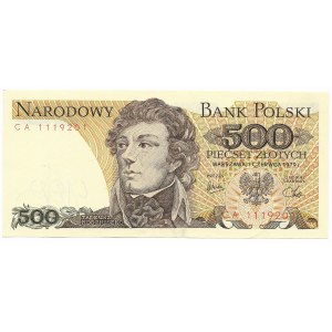 500 złotych 1979, seria CA