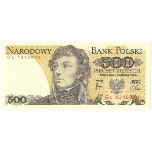 500 złotych 1982, seria GL
