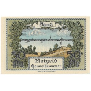 Litwa, Memel (Kłajpeda) 1/2 marki 1922