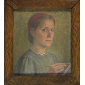 Krystyna WRÓBLEWSKA, Self-Portrait