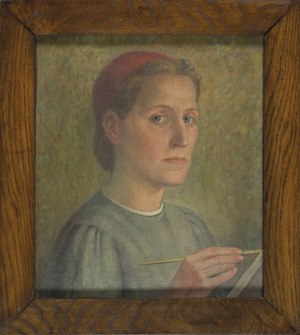Krystyna WRÓBLEWSKA, Autoportret