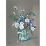 Erno ERB, Bukiet kwiatów polnych w szklanym wazonie