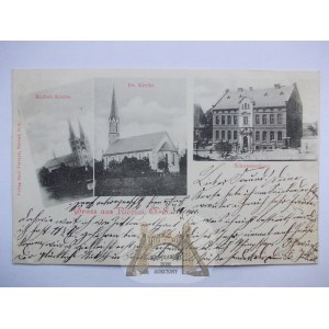 Mikołów, 3 widoki 1900