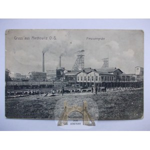 Bytom Miechowice, kopalnia Preussengrube ok. 1910
