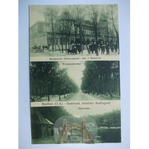 Bytom Dąbrowa Miejska, 3 widoki 1928