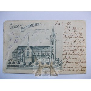 Bytom Szombierki kościół 1903