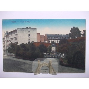 Nysa Neisse, Louisenplatz, pomnik ok. 1910