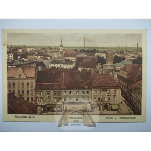 Prudnik, Neustadt, widok z wieży ratusza 1933
