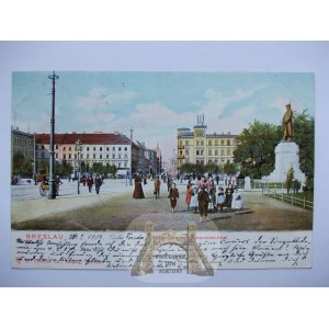 Wrocław, Breslau, plac Jana Pawła II. Wyd. Trenkler 1903
