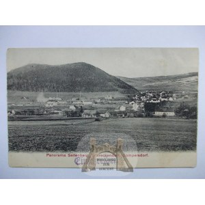 Stronie Śląskie Strachocin, Schreckendorf , panorama ok. 1900