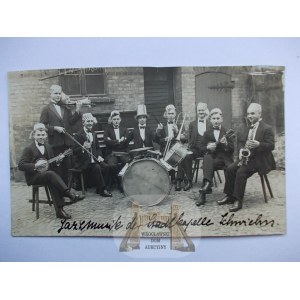 Świebodzin, Schwiebus, miejski zespół Jazzowy ok. 1925