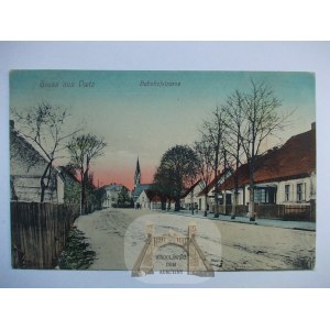 Witnica, Vietz, ulica Dworcowa 1916