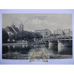 Piła, most 1906