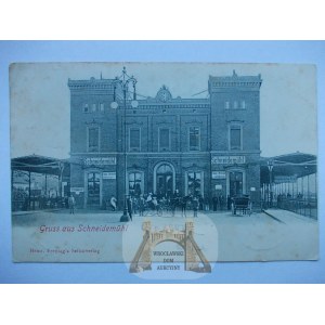 Piła, dworzec 1903