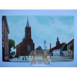 Jastrowie, Kościół i okolica 1918