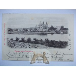 Trzemeszno, panorama ok. 1900