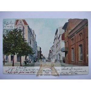 Toruń, ulica Kopernika 1908