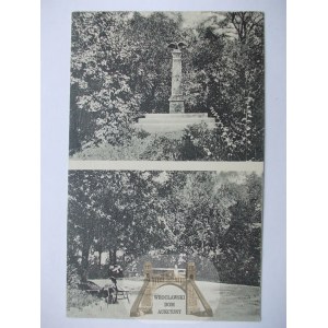 Grudziądz, pomnik na górze zamkowej 1915
