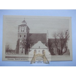 Nieszawa k. Ciechocinek, kościół ok. 1930