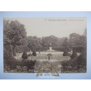 Świnoujście, Swinemunde, park, pomnik ok. 1910