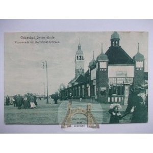 Świnoujście, Swinemunde, Promenade, Konversationshaus 1919